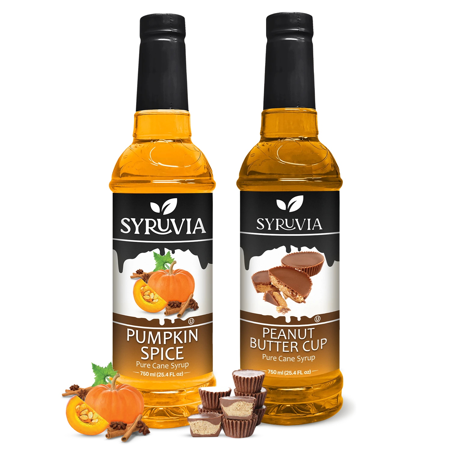 Pumpkin Spice Syrup Peanut Butter Cup Syrup
