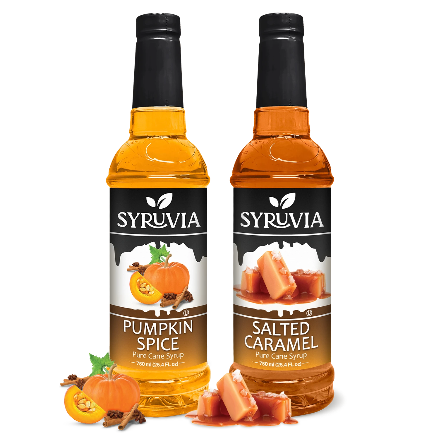 Pumpkin Spice Syrup Salted Caramel Syrup