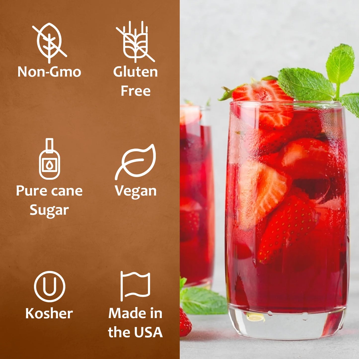 Recipes Peach Pineapple Watermelon Strawberry  fruit Syrup