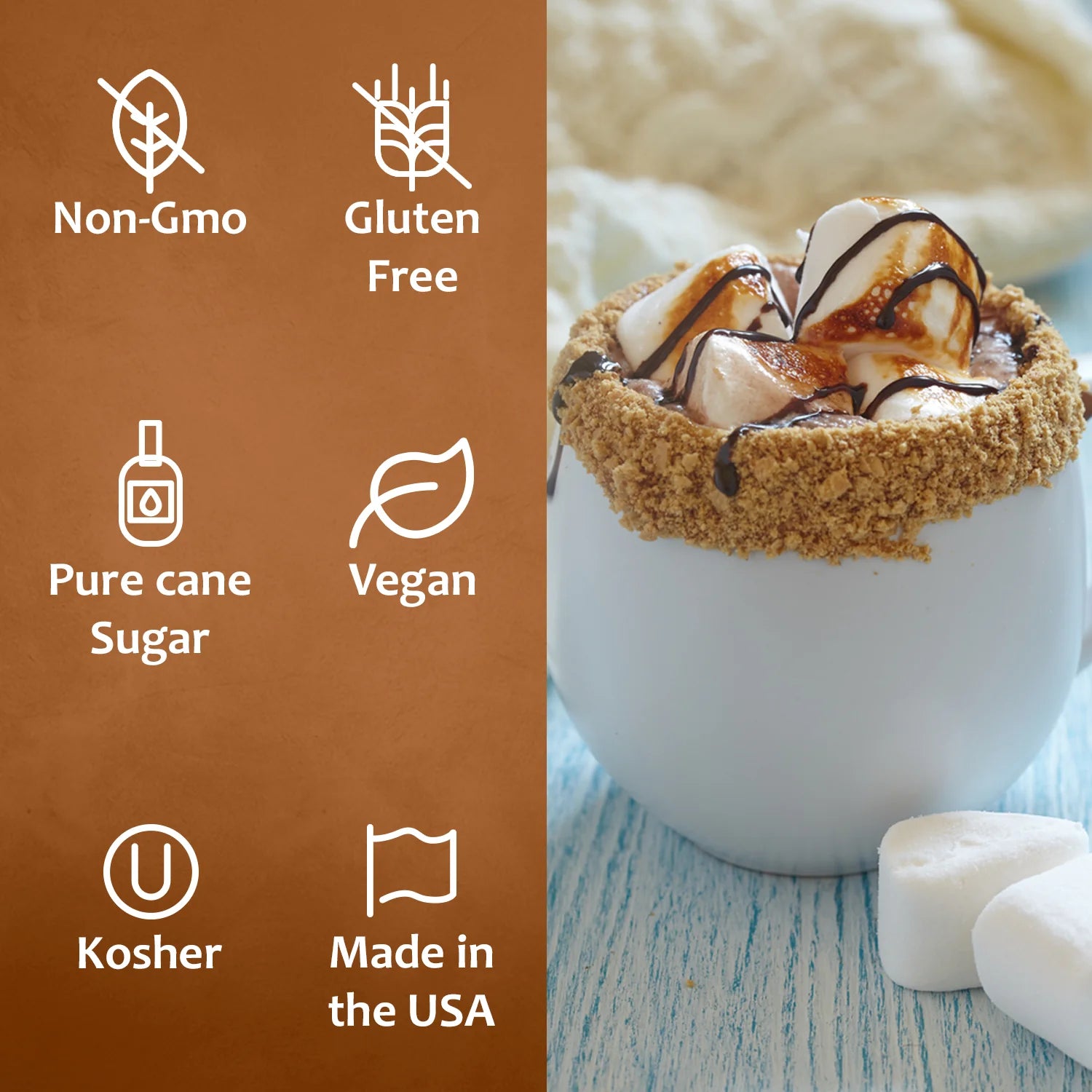 Recipes Peanut Butter Cup Smores Coffee Syrup