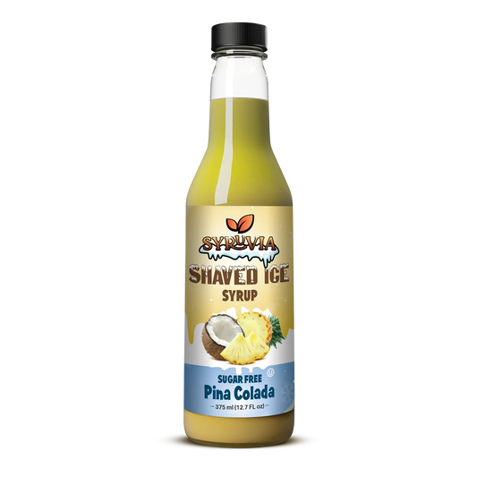 Sugar-Free Shaved Ice Pina Colada Syrup