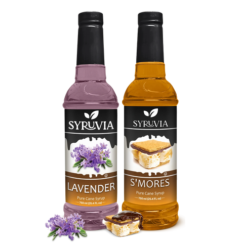 Variety Pack, Smores, and Lavender Syrup