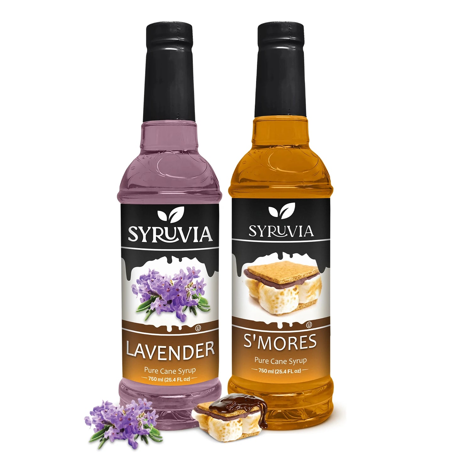 Variety Pack, Smores, and Lavender Syrup