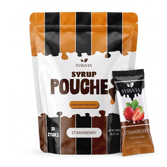 Strawberry Syrup Pouches