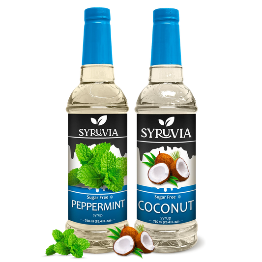Variety Pack, Sugar-Free Peppermint, and Coconut Syrup