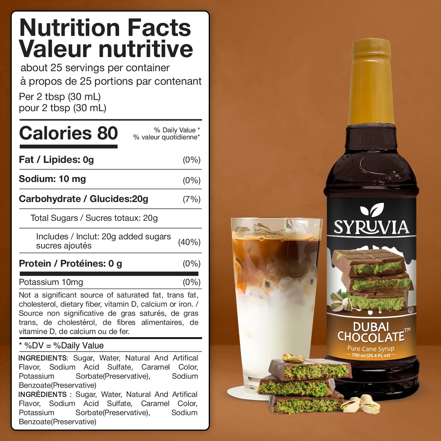 Dubai Chocolate Syrup™