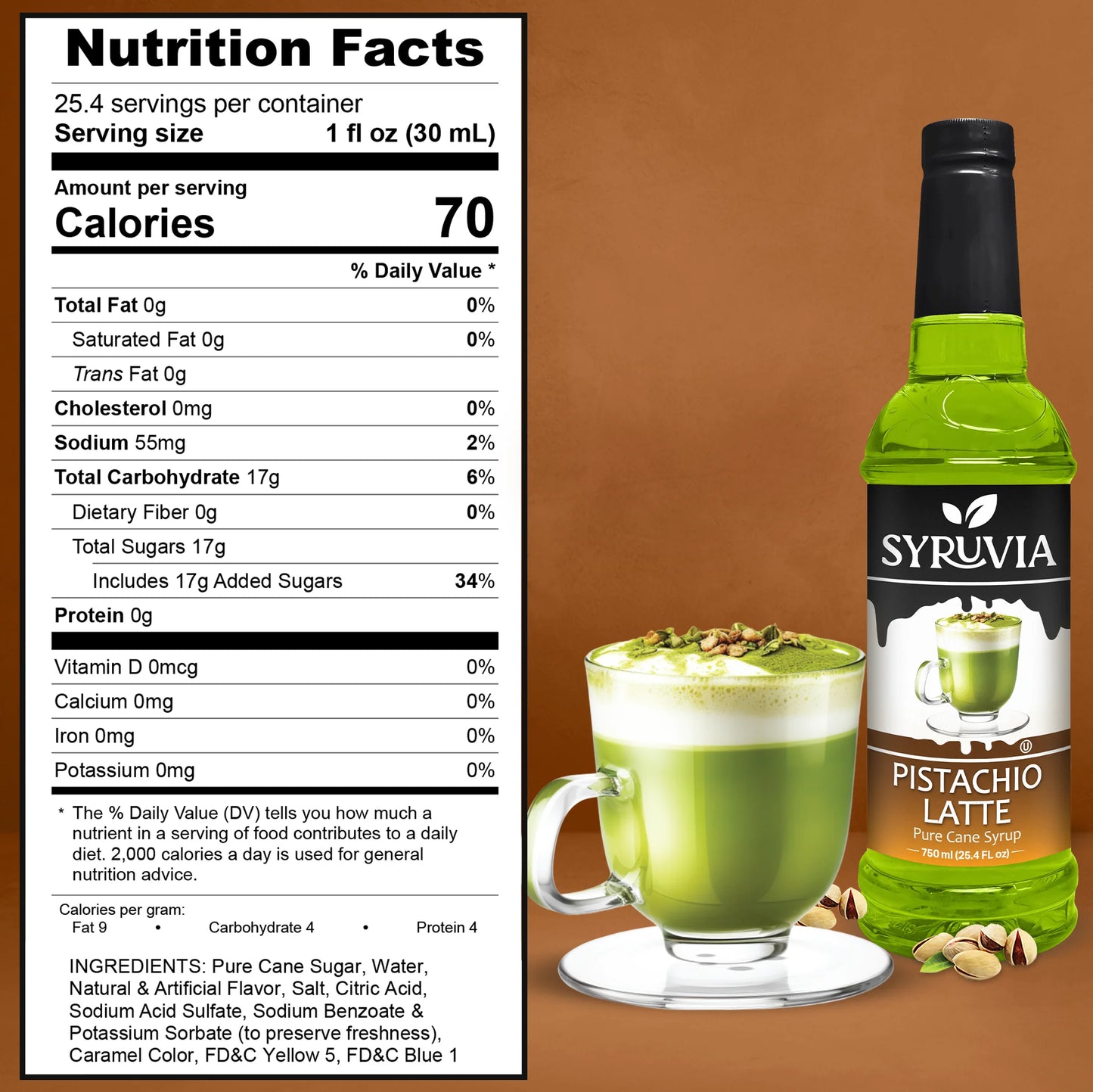 Pistachio Latte Syrup