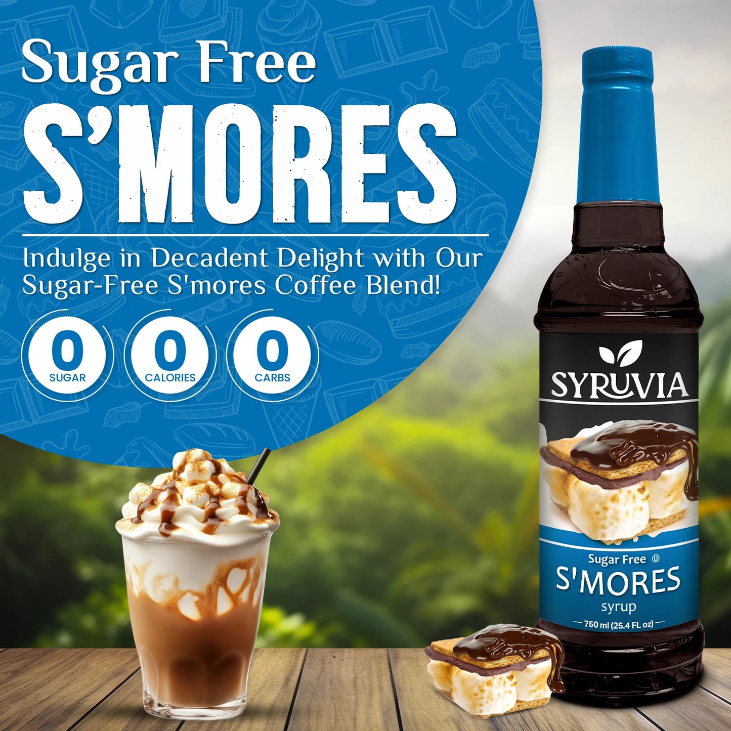 Sugar-Free S'mores Syrup