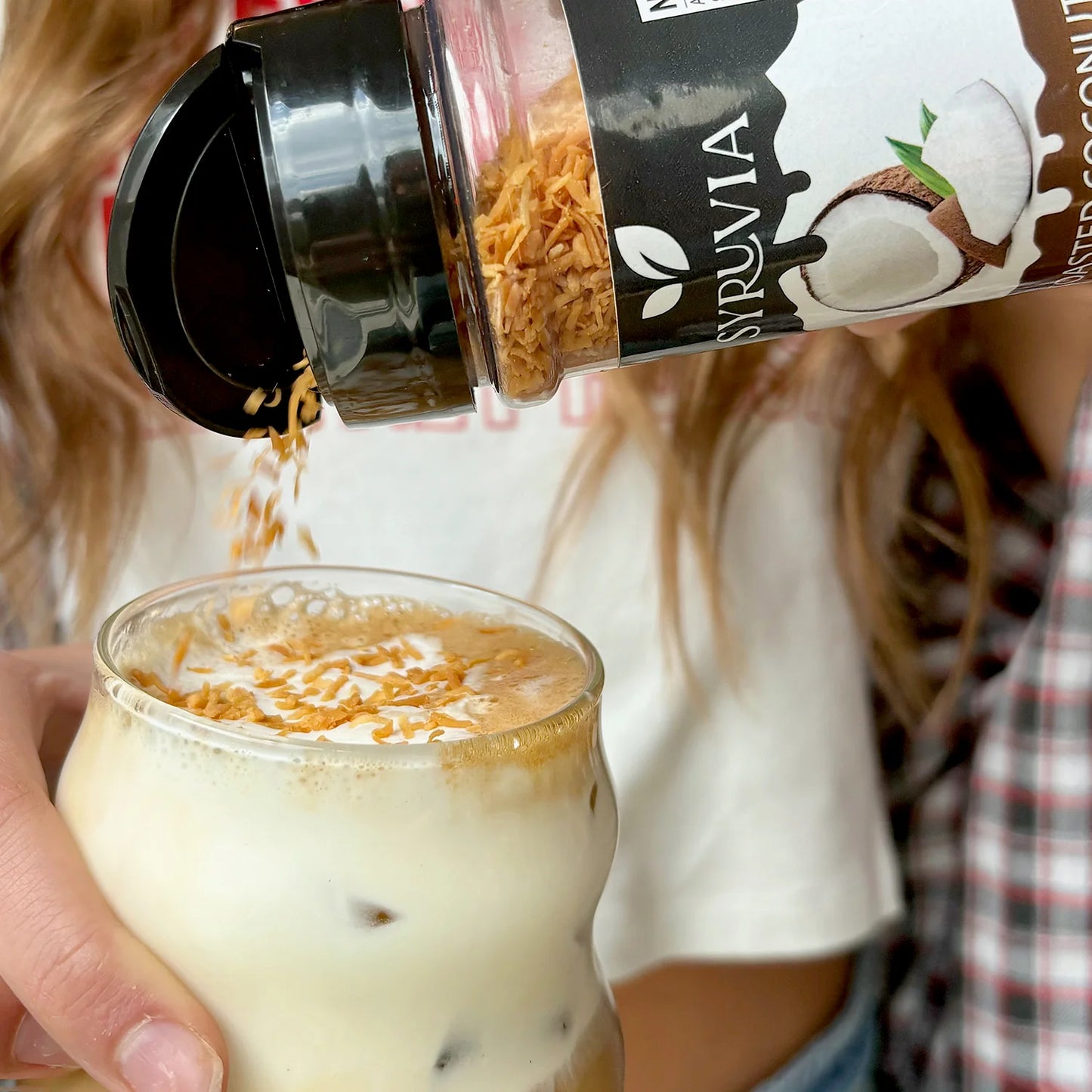Toasted Coconut Desserts Topping