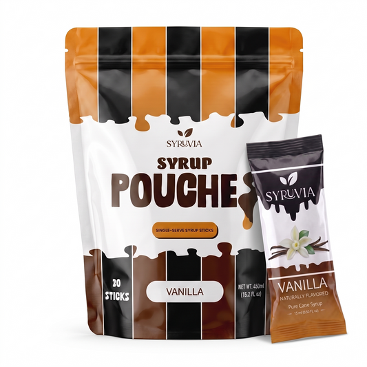Vanilla Syrup Pouches
