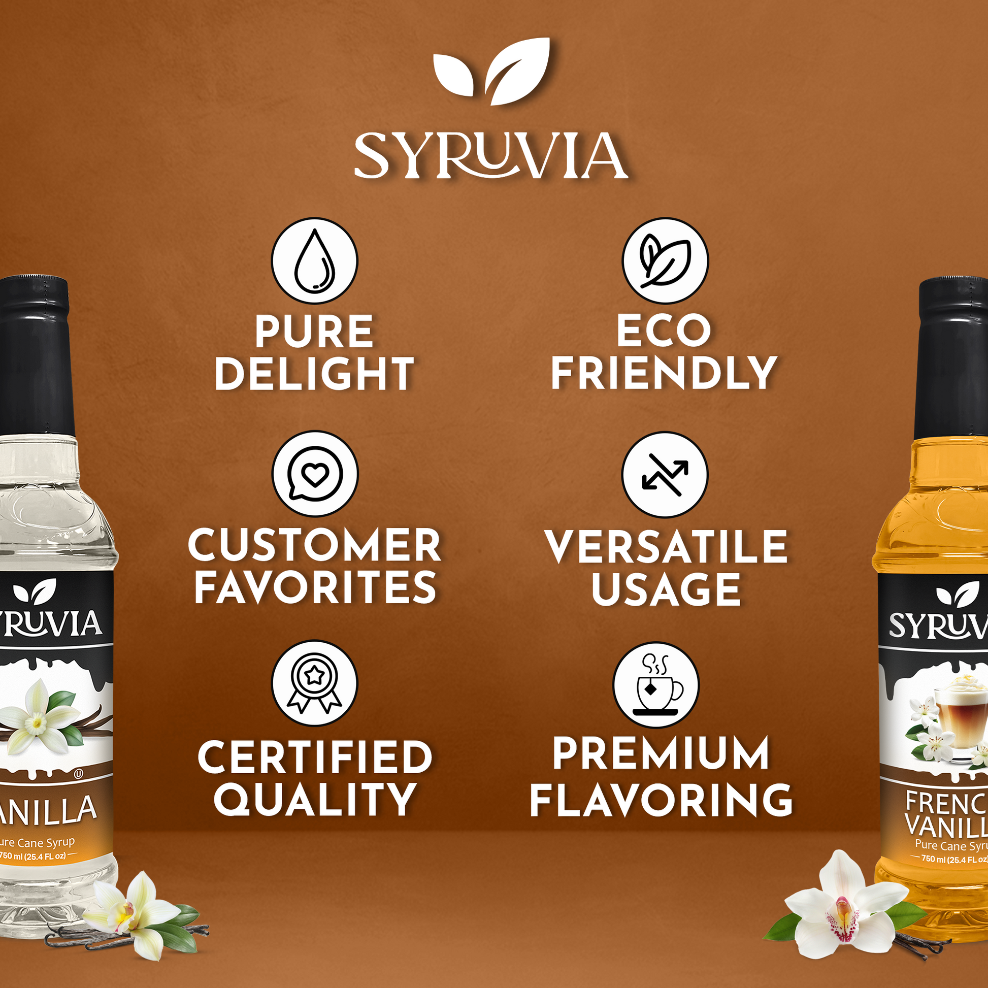 Vanilla Coffee Syrup French Vanilla Coffee Syrup