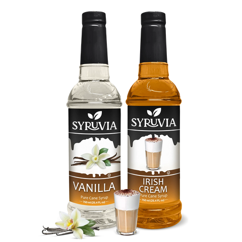 Variety Pack, Vanilla, and Irish Cream Syrup