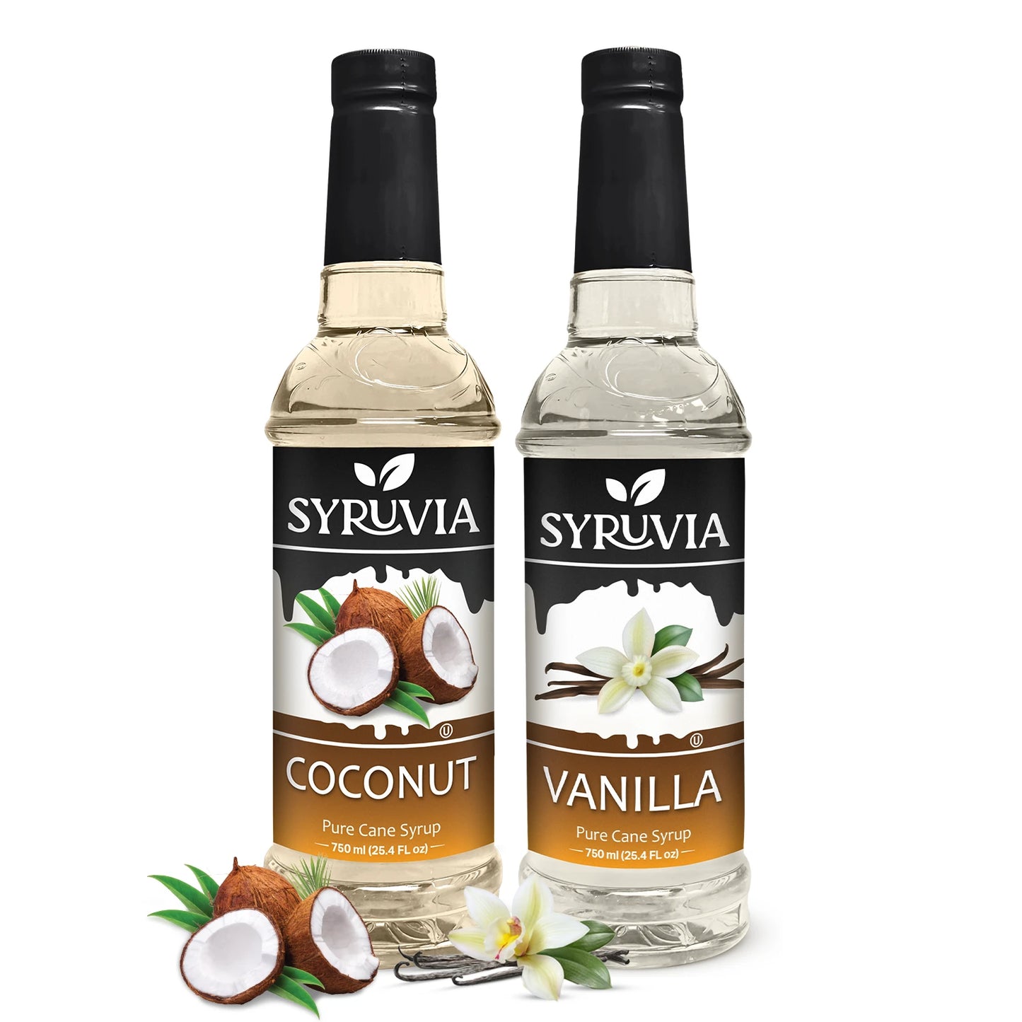 Variety Pack, Vanilla, and Coconut Syrup