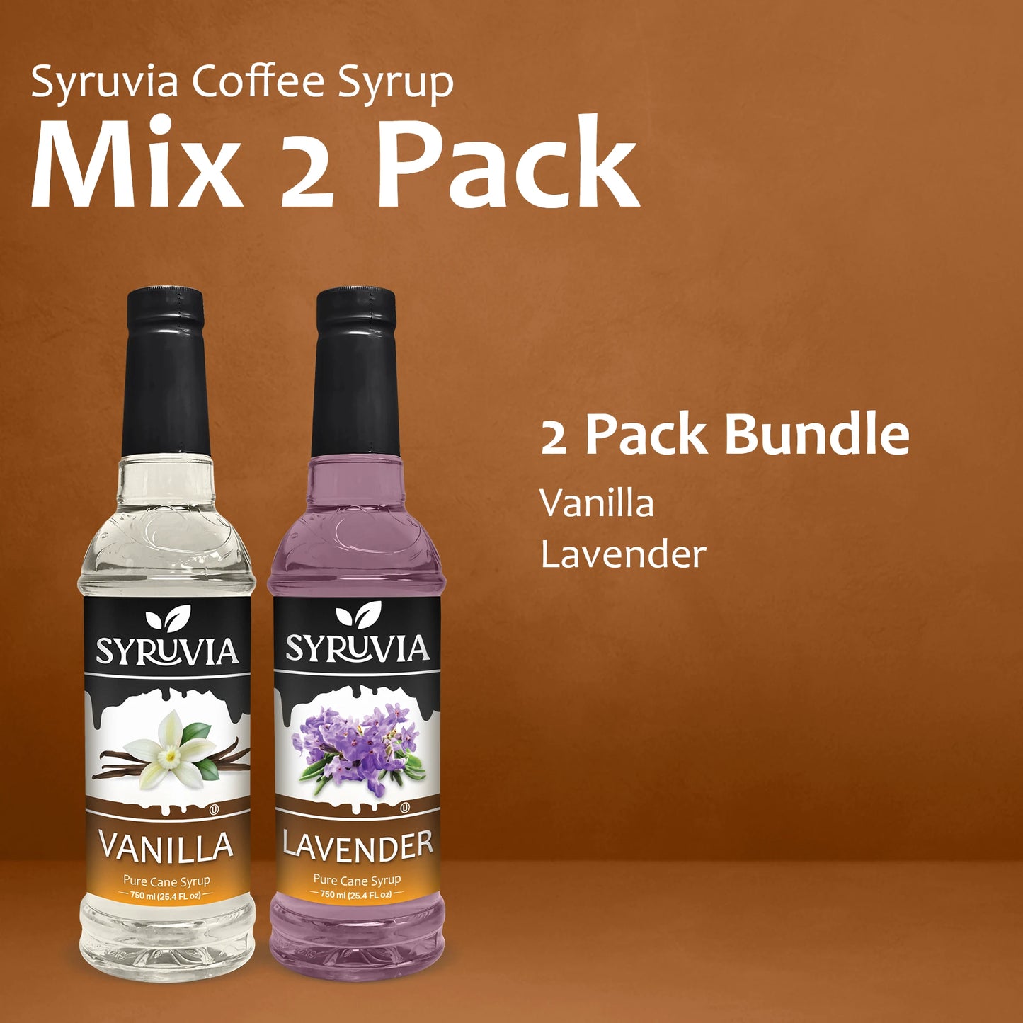 Variety Pack, Vanilla, and Lavender Syrup