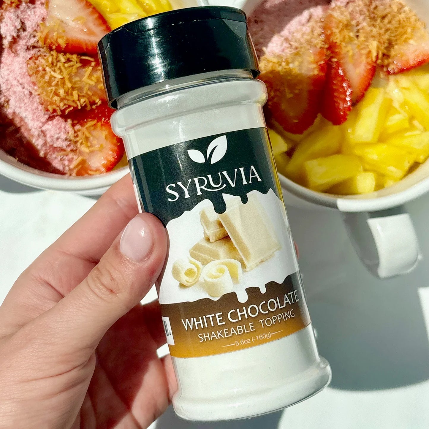 White Chocolate Flavor Topping for desserts