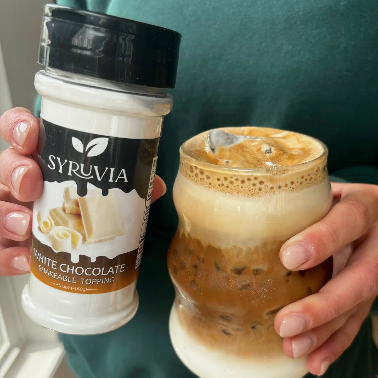 White Chocolate Topping for Latte