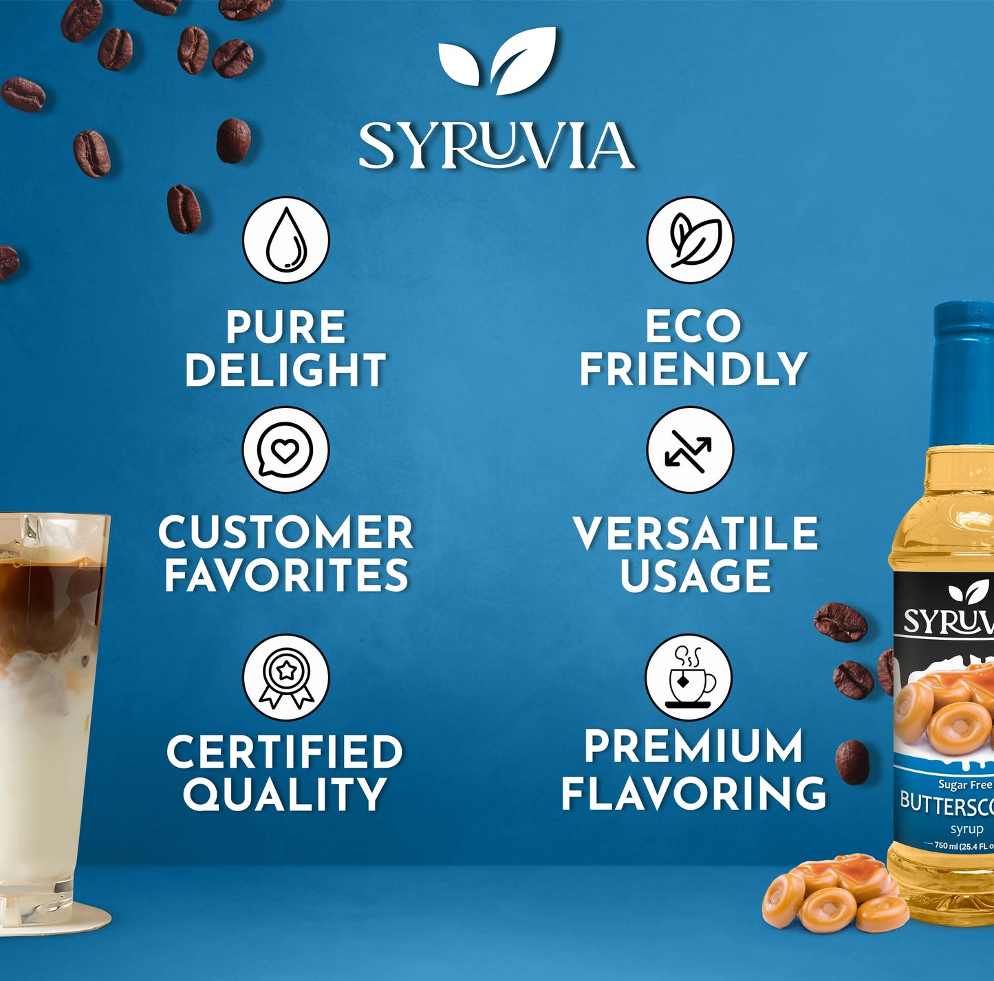 butterscotch coffee syrup sugar free
