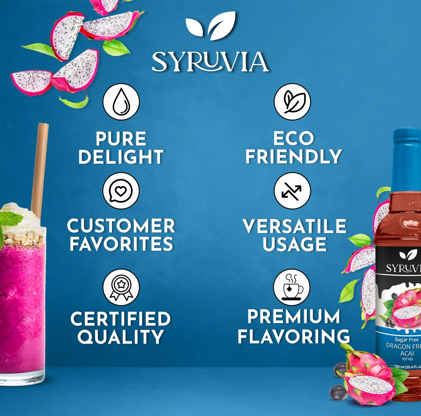 dragon fruit cocktail syrup