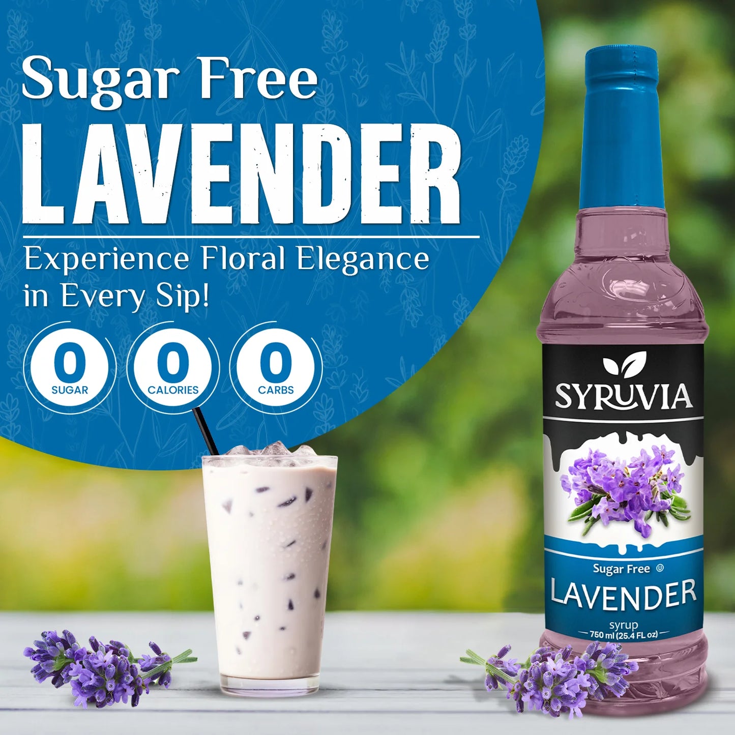 lavender syrup sugar free