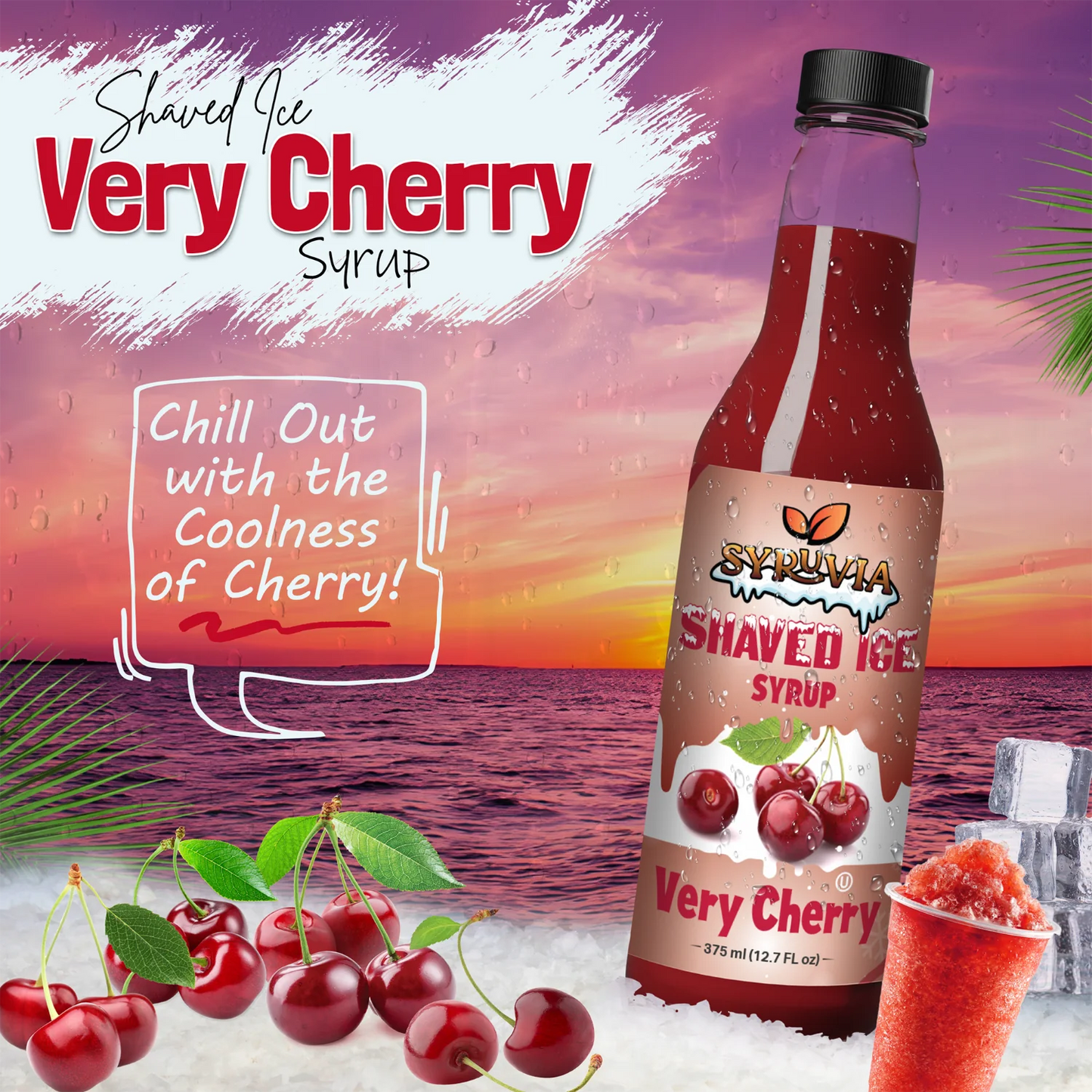 snow cone syrup very cherry