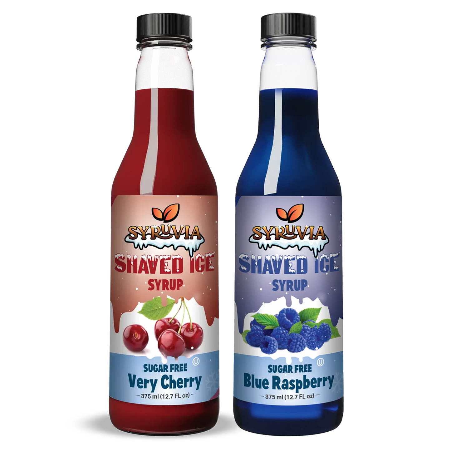 snow cone syrup very cherry blue raspberry sugar free