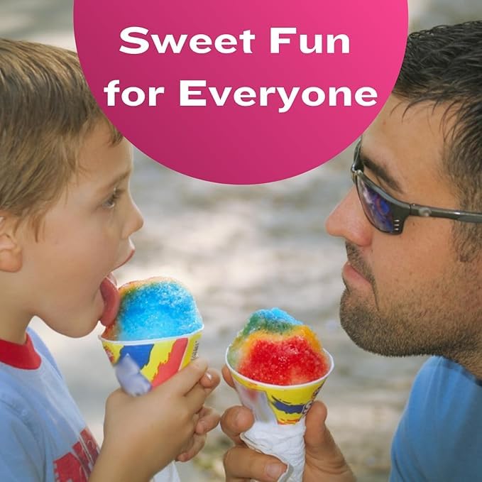 sugar free blue cotton candy shaved ice syrup