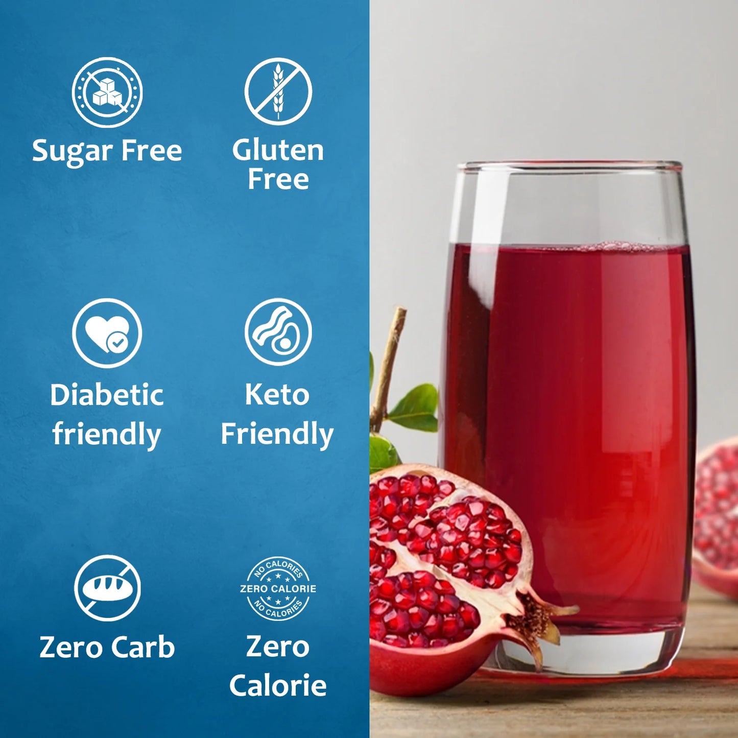 sugar free Pomegranate coffee syrup