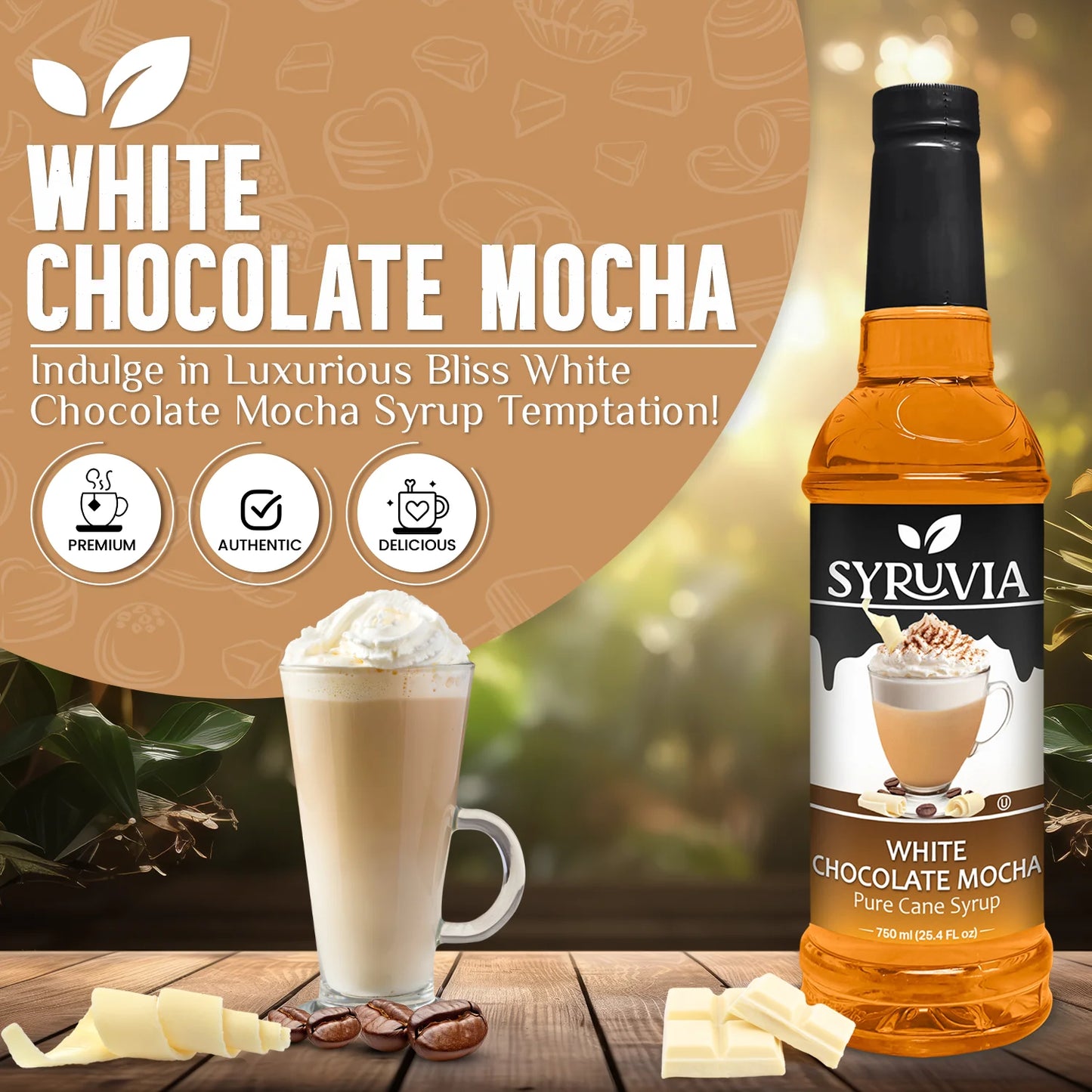 White Chocolate Mocha Syrup