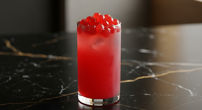 Fruity Fun Popping Boba Drink