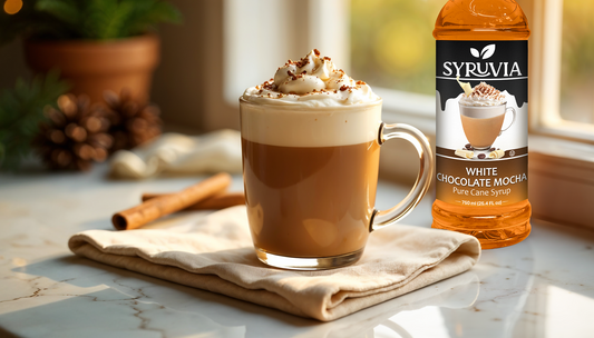 Mocha Magic: Celebrate Cozy Coffee Breaks with Syruvia Mocha Syrup