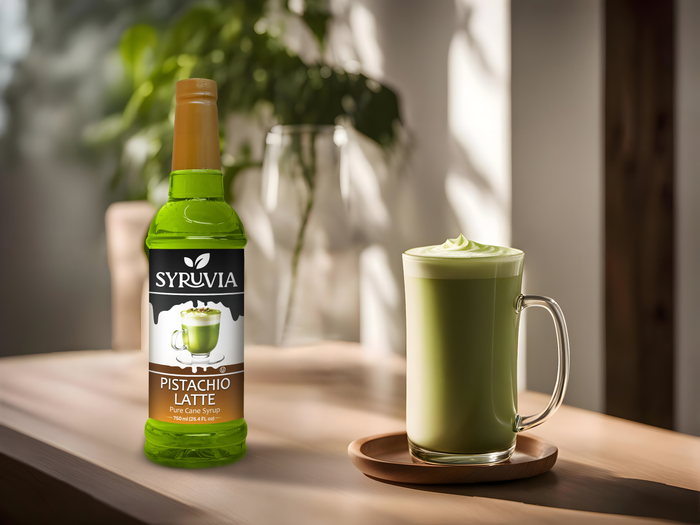 Creamy Pistachio Matcha Latte