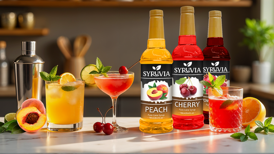 Cocktail Bar Essentials: Create Signature Cocktails with Syruvia Fruity Syrups