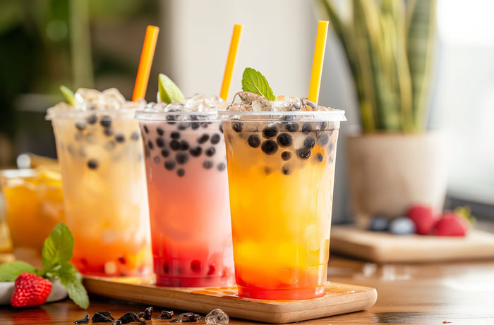 Ice Tea Ideas with Juicy Bursting Balls