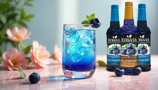 Sparkling Waters with a Twist: Flavorful Creations with Syruvia Fruity Syrups