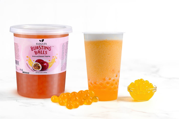 Boba Pearls with a Fruity Punch