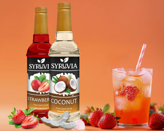 Coconut and Strawberry Soda Recipes