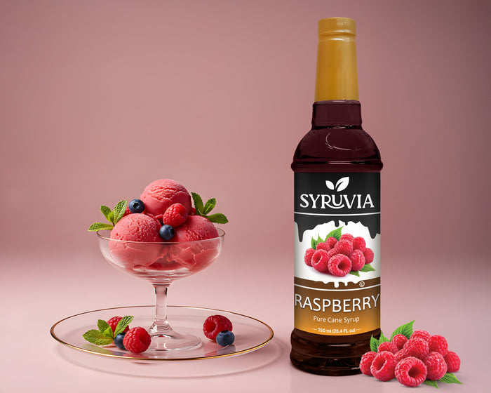 Raspberry Sorbet Ice Cream