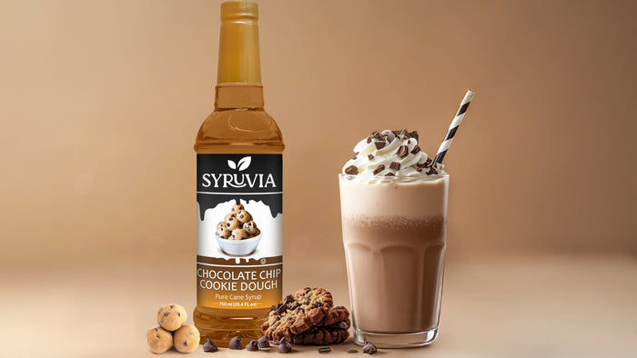 Chocolate Chip Cookie Dough Syrup Coffee Ideas
