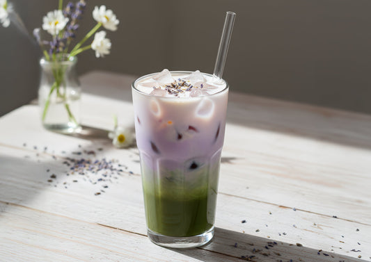 Iced Lavender Matcha