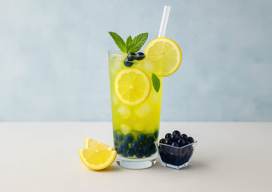 Blueberry Boba Lemonade