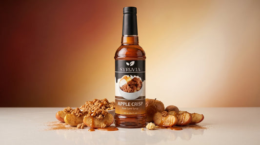 What Gives Syruvia Apple Crisp Syrup Its Dessert Charm?