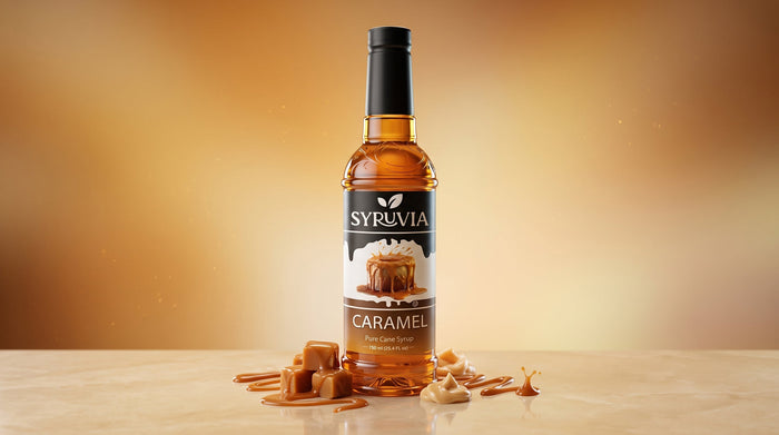 What Gives Syruvia Caramel Syrup Its Golden Smoothness?