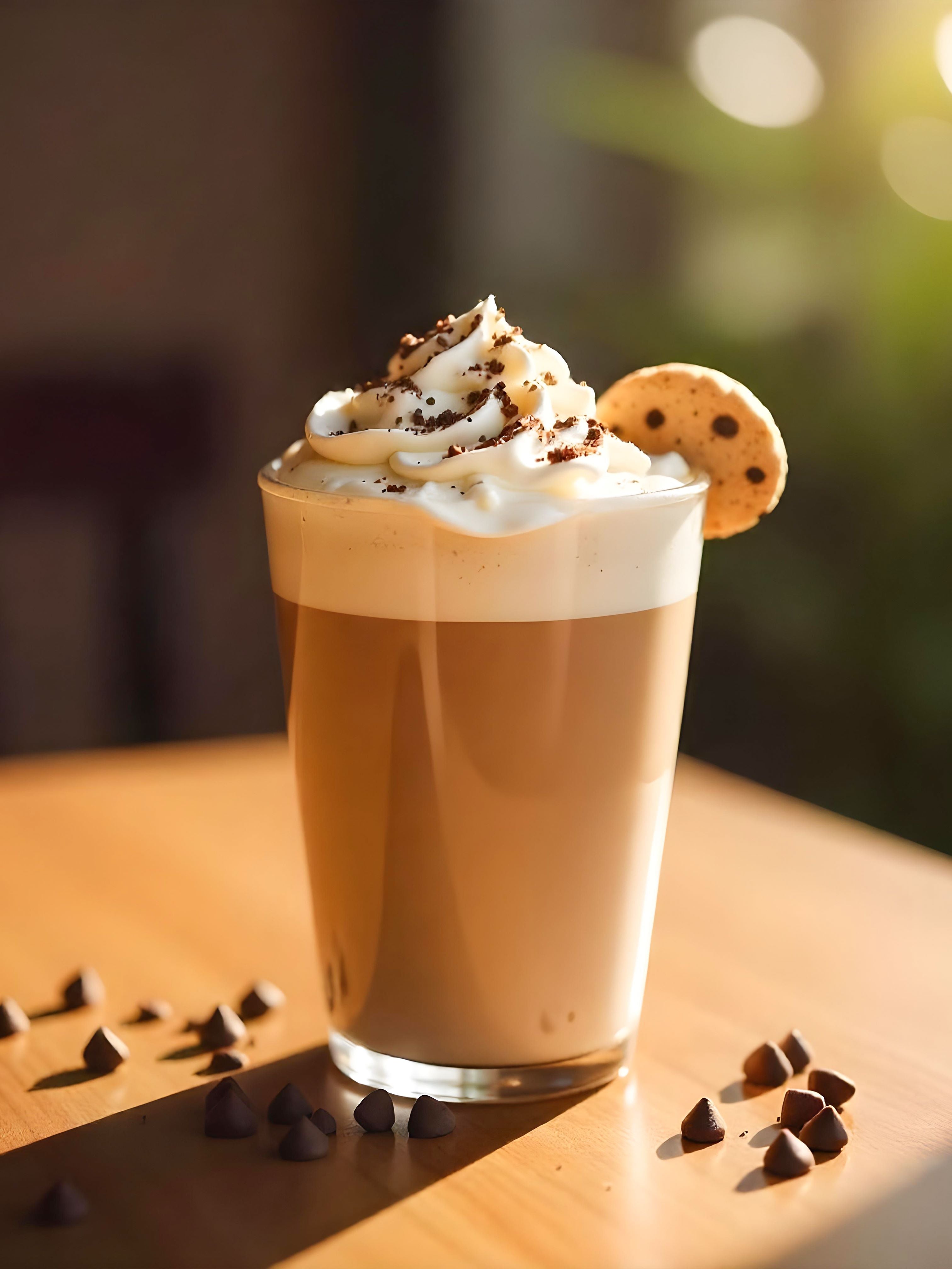 Chocolate Chip Cookie Dough Latte