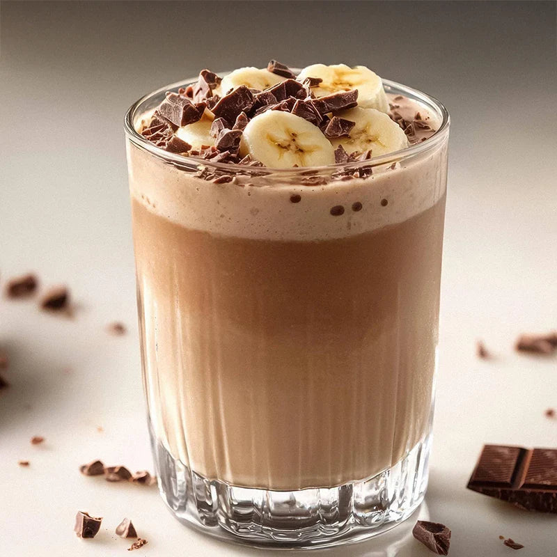 Frozen Banana Iced Coffee Smoothie
