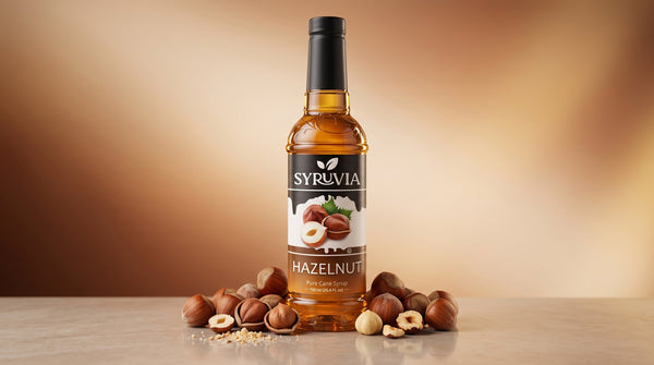 What Gives Syruvia Hazelnut Syrup Its Nutty Charm?