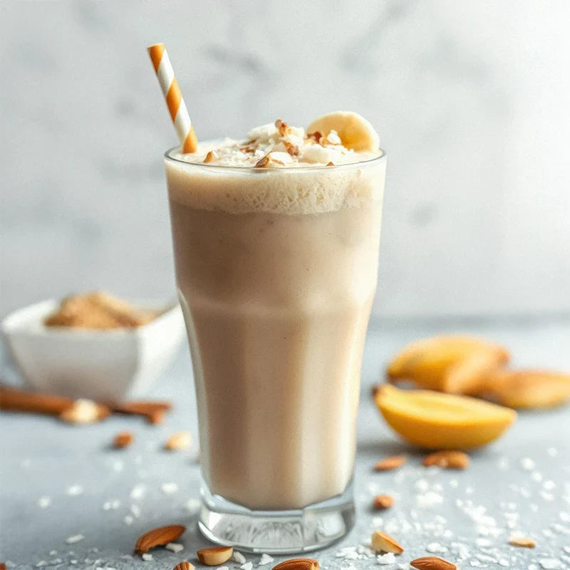Iced Almond Coffee Breakfast Smoothie