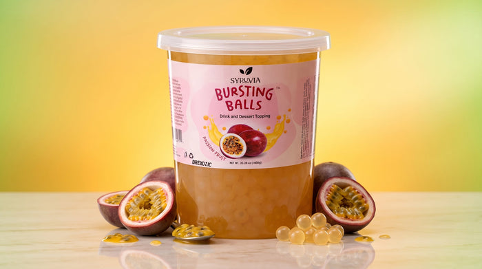 What Gives Syruvia Passion Fruit Boba Its Juicy Spark?