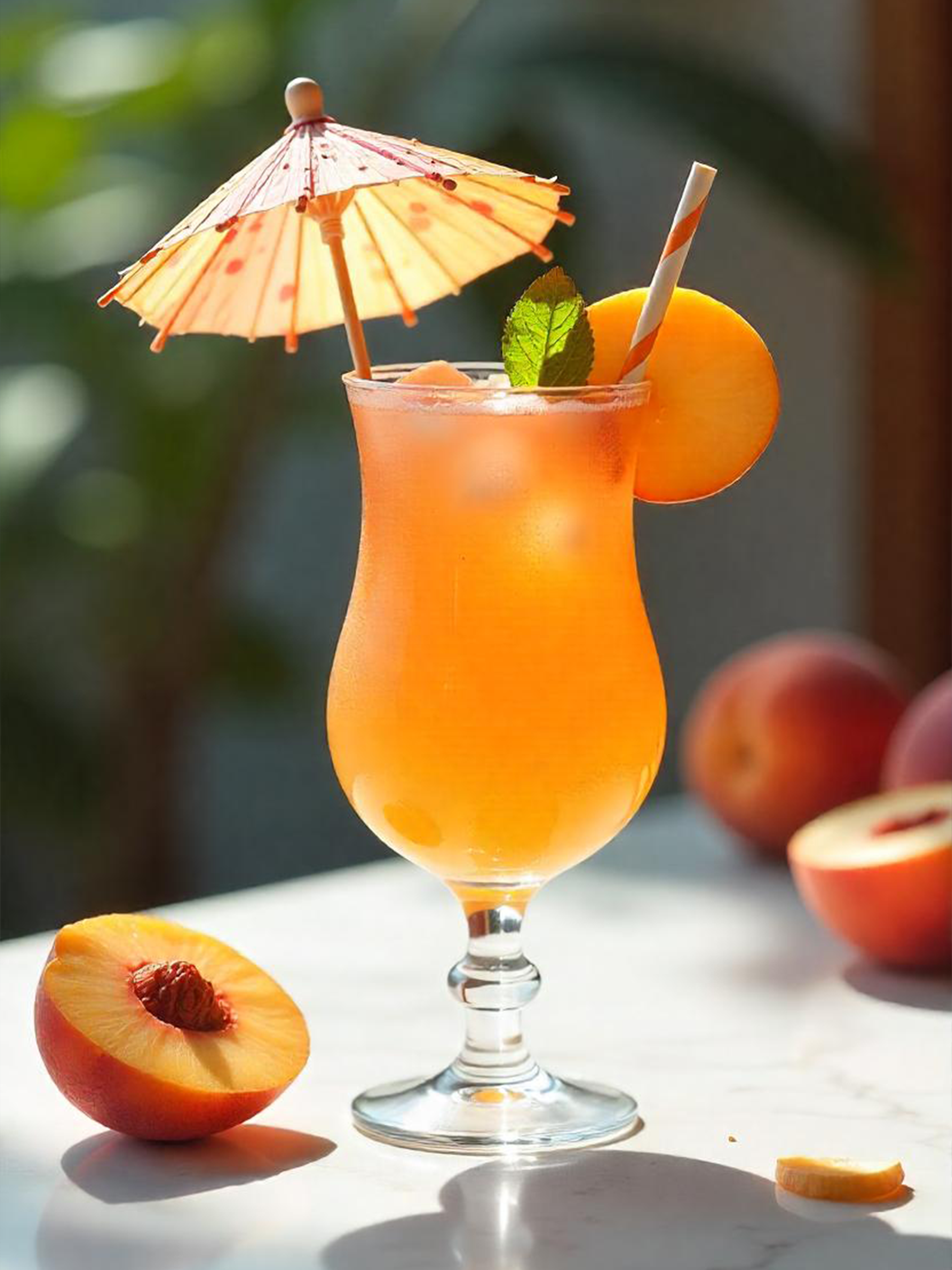 Peach Mocktail