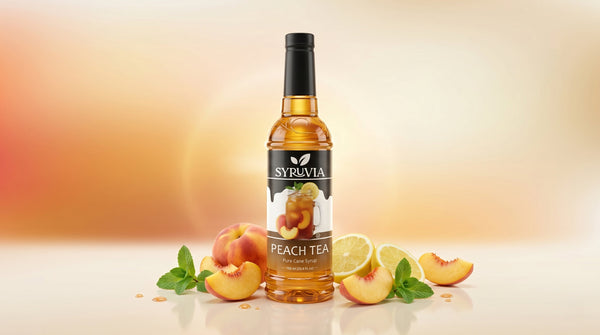 Why Does Syruvia Peach Tea Syrup Feel So Refreshing?