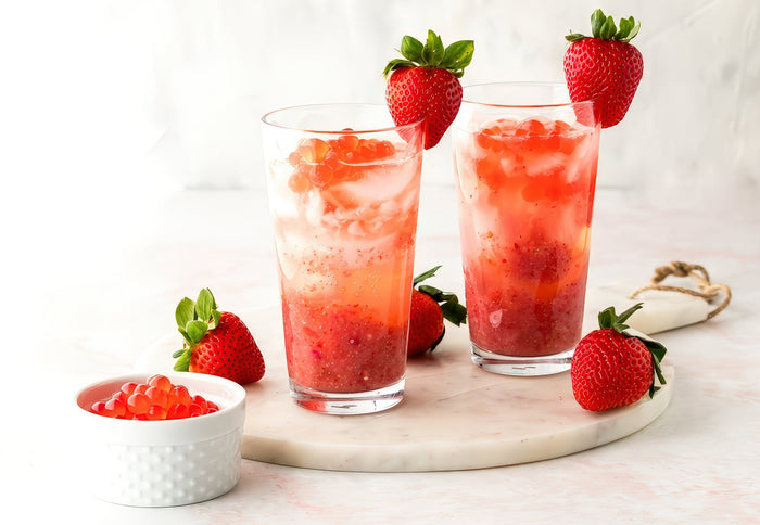 Popping Boba Strawberry Edition